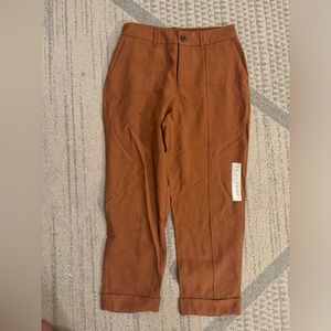 A New Day rust colored trouser pants size 10